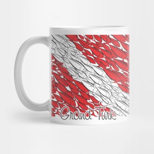 Scuba Diving Flag - Grand Turk Mug